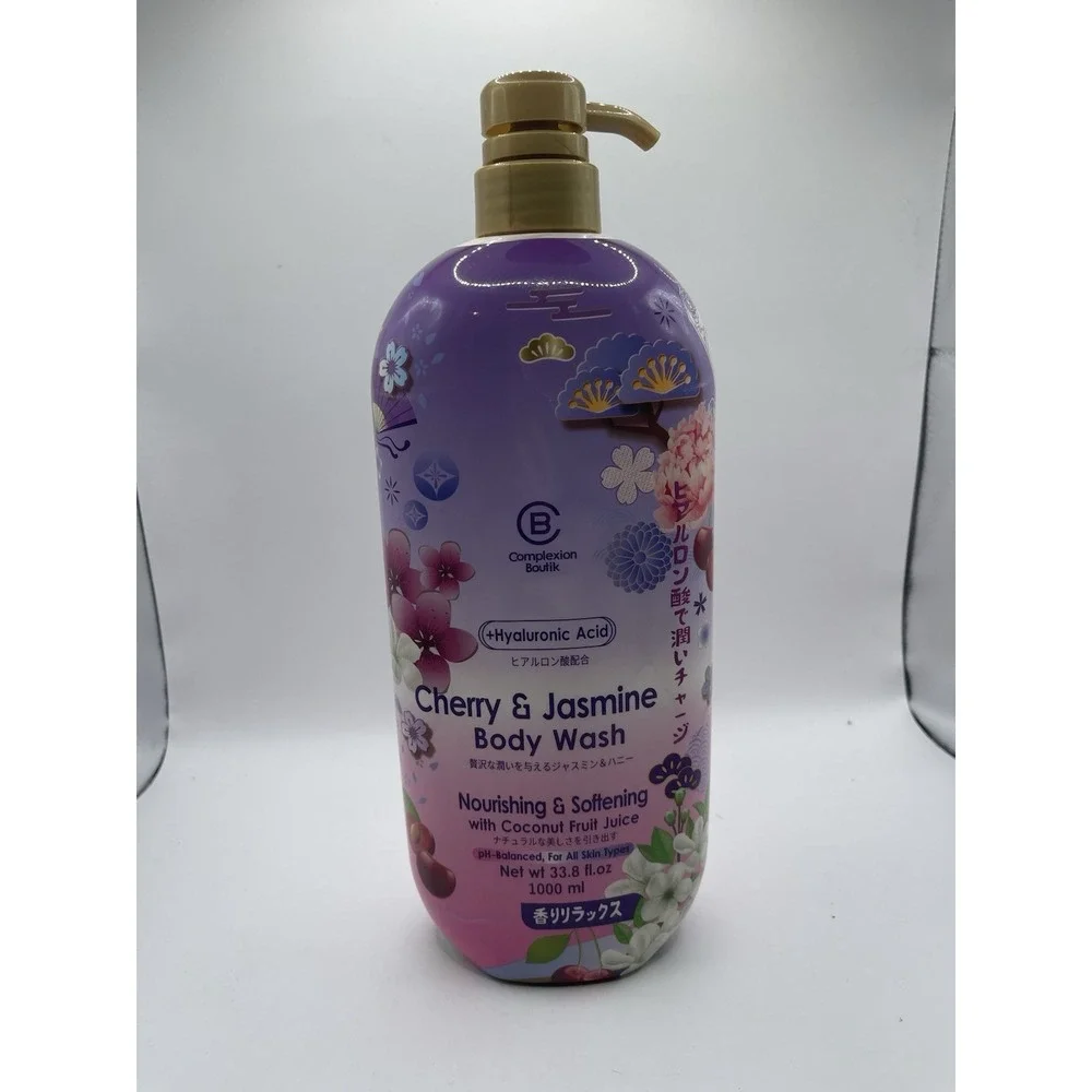 Complexion Boutik Cherry &Jasmine   BODY Wash 33.8 Fl.‎ Oz